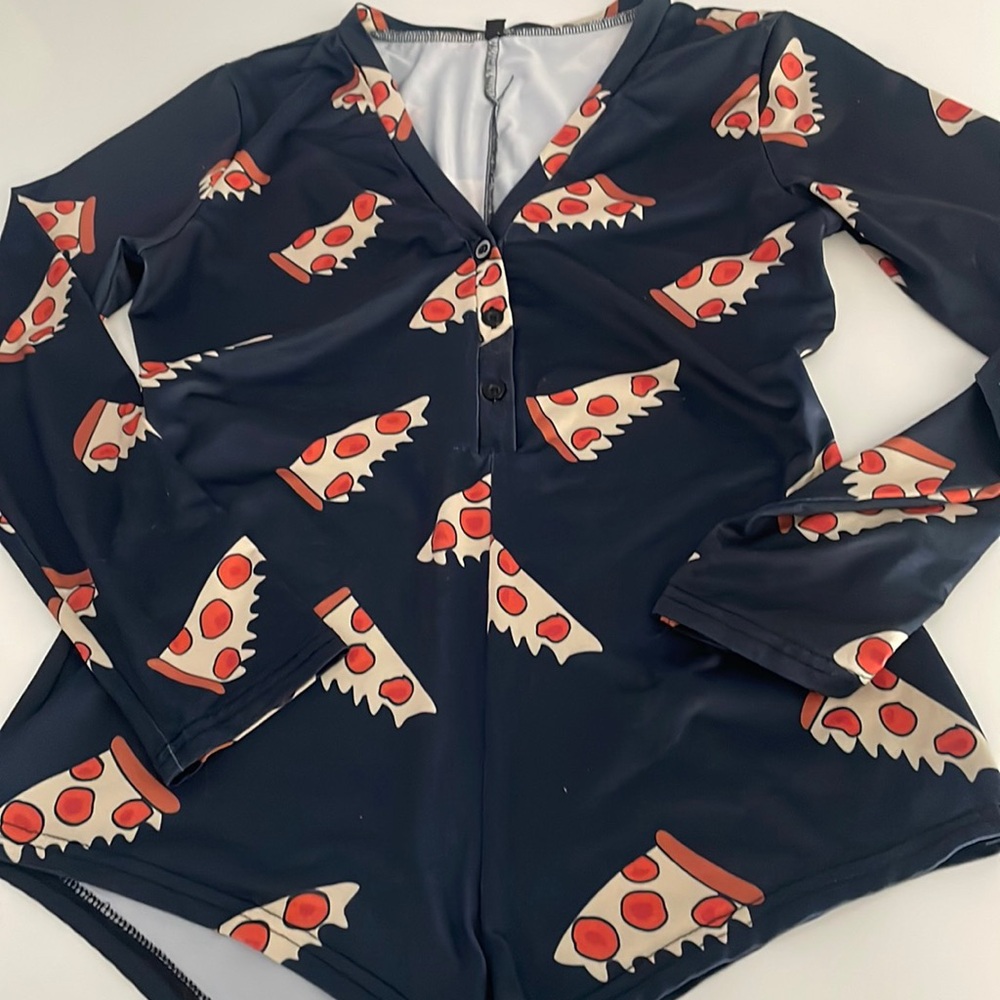 Pizza pj jumpsuit
